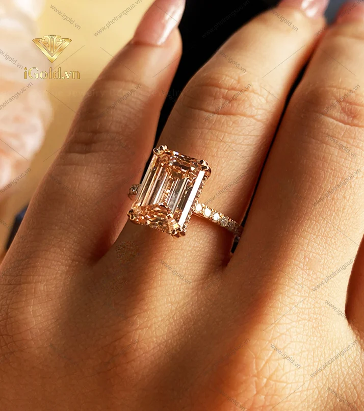 nhẫn nữ kim cương Lab-Grown