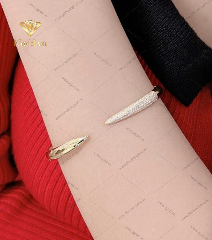 lắc tay nữ kim cương