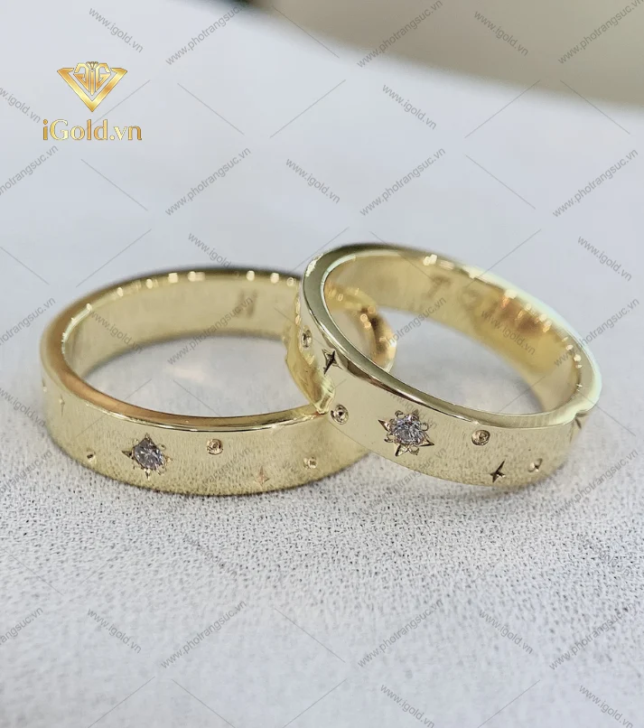 nhẫn cưới kim cương Lab-Grown