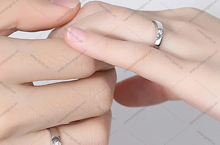 nhẫn cưới kim cương Lab-Grown