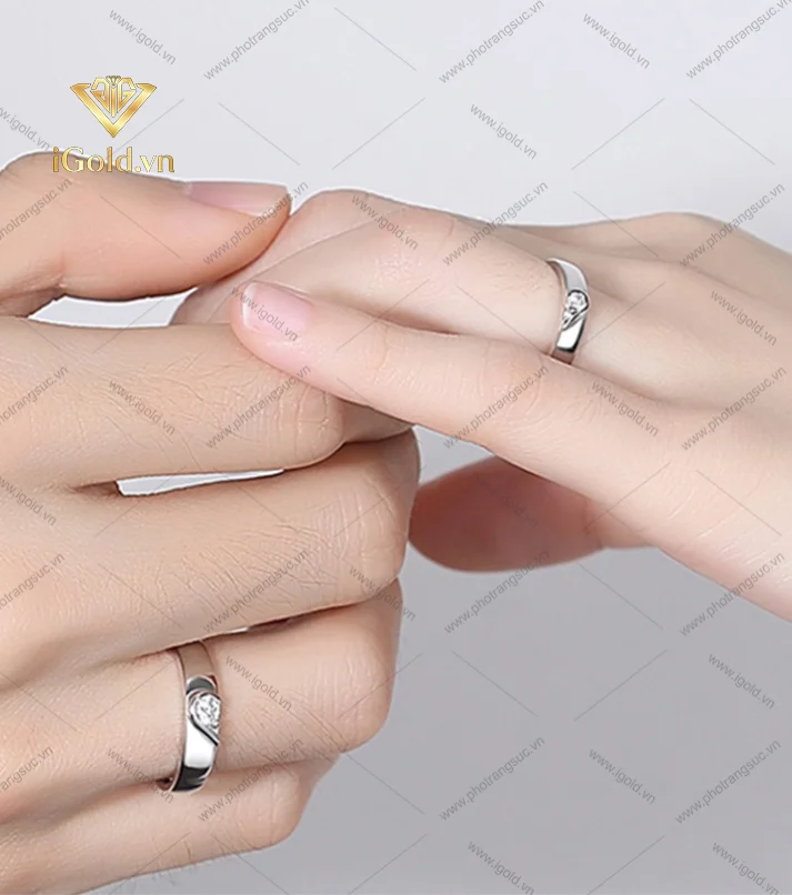 nhẫn cưới kim cương Lab-Grown